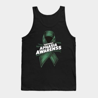 Support Aphasia Awareness Tank Top